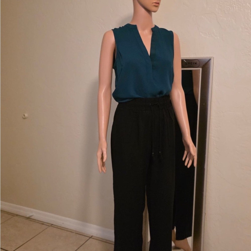 Classic Black Wide Leg Pants Timeless Elegance